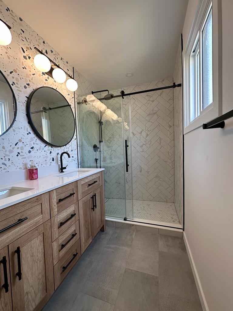 Image from after bathroom renovation