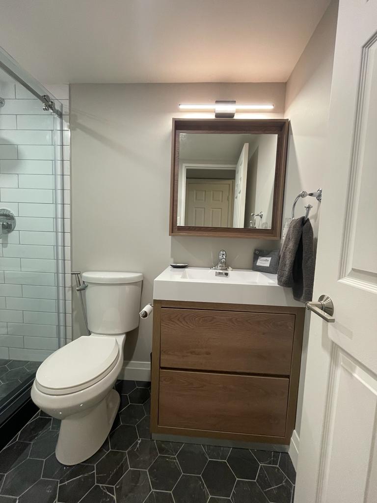 Image of bathroom renovation